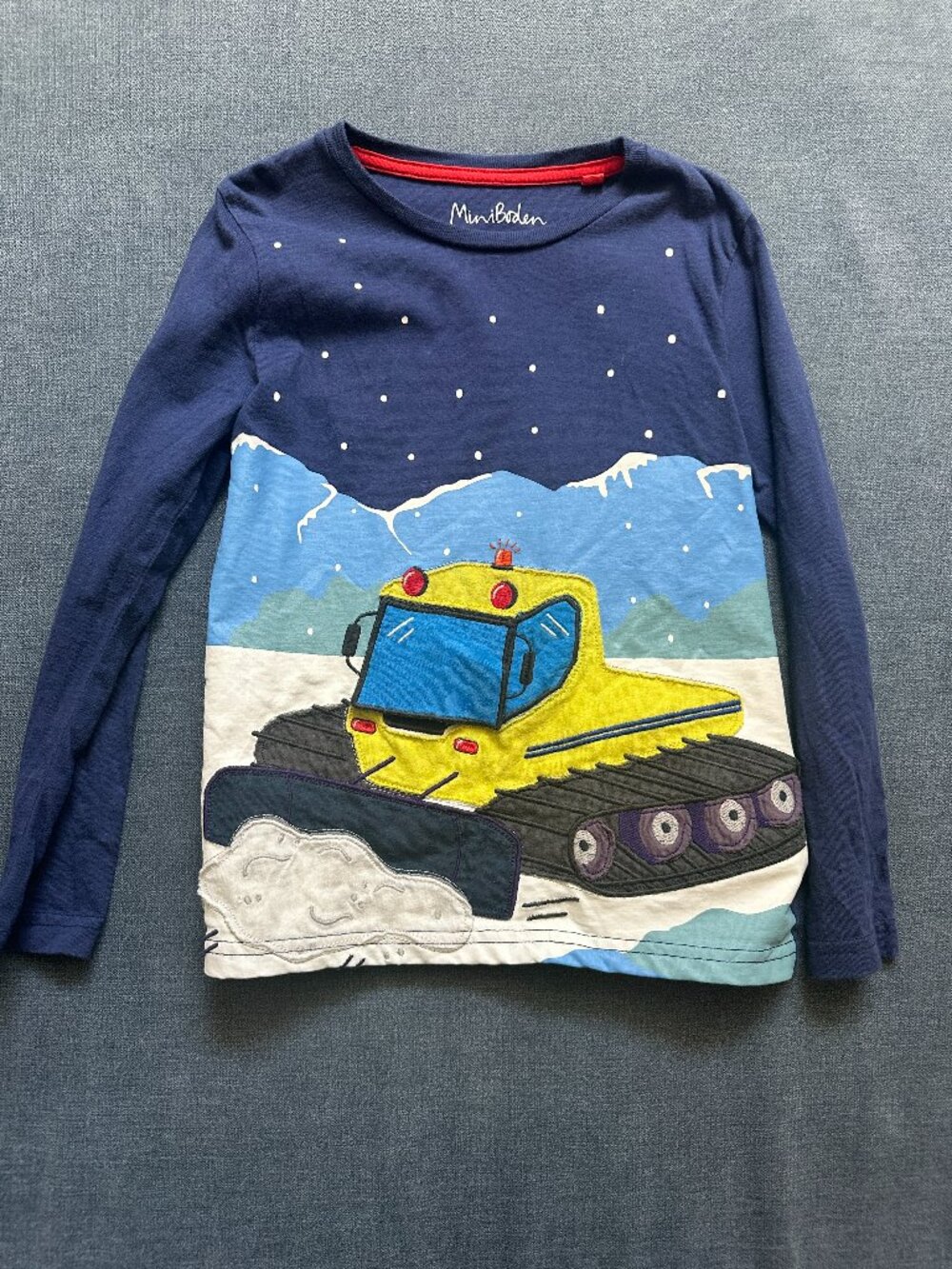 Mini Boden Snow Plow Lift the Flap Shirt